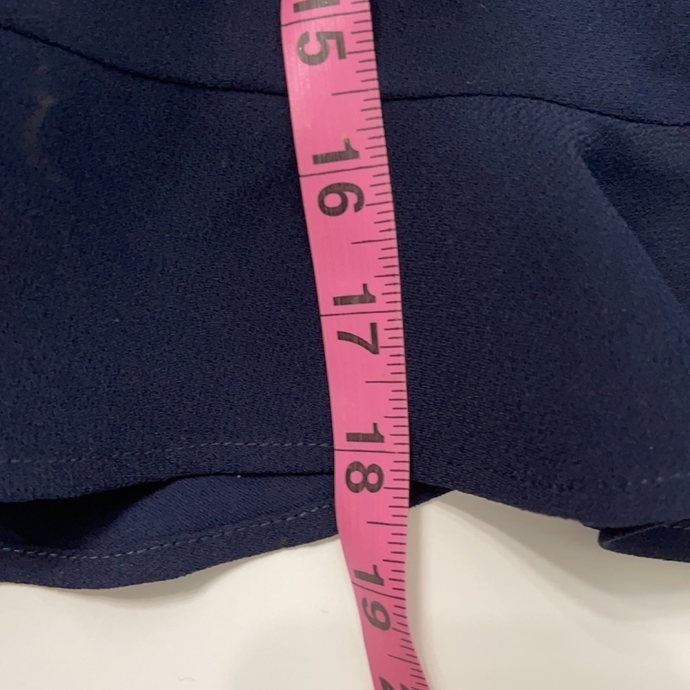 CeCe BLUE RUFFLE SKIRT - Picture 9 of 13